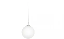 Rondo sospensione 1 luce in vetro Ø30 cm