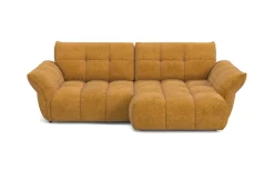 Ruby bigsofa con penisola giallo