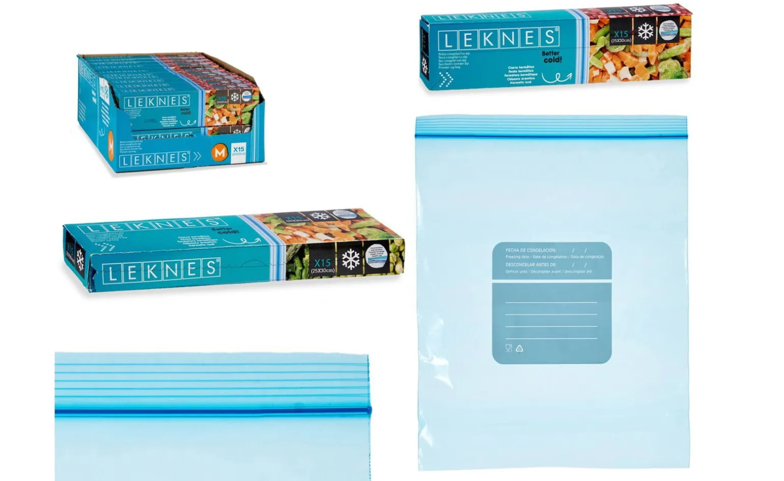 Sacchetto per congelatore 15 pezzi