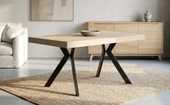 Samuel Tavolo allungabile 160/260 cm Noce Chiaro