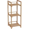 Scaffale bambu 3 ripiani h75 cm