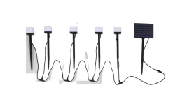 Set cinque pezzi picchetti solari Arrow
