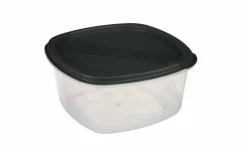 Set 7 contenitori quadrati in plastica