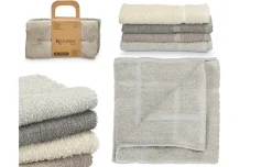 Set 5 panni cucina in cotone 50x50 cm