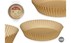 Set 50 stampi tondi per friggitrice ad aria