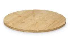 Set tagliere tagliapizza in bamboo