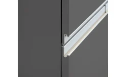 Snack armadio porta spezie antracite opaco/rovere h165 cm