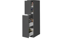 Snack armadio porta spezie antracite h165 cm
