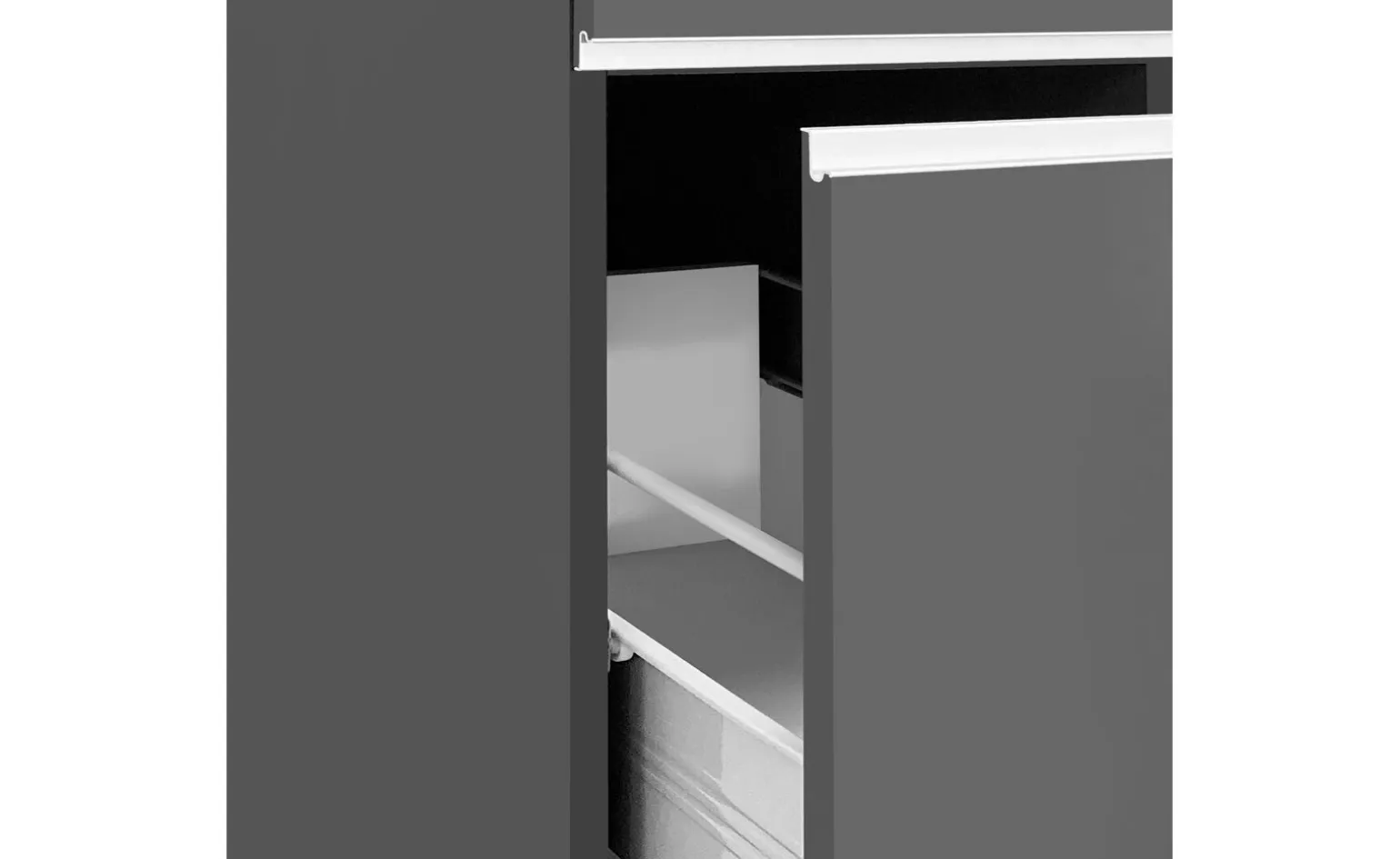 Snack armadio porta spezie antracite h165 cm