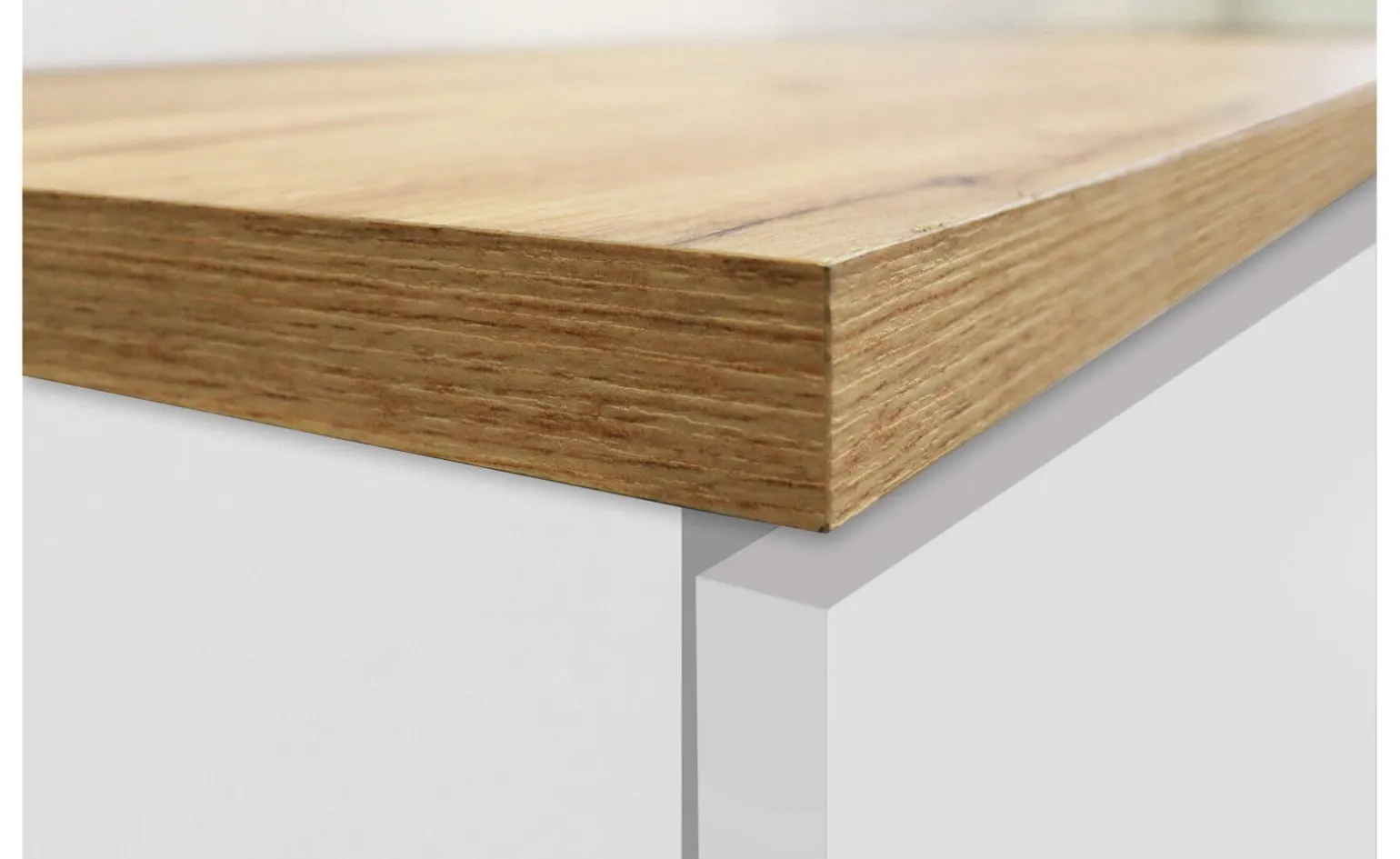Snack armadio porta spezie bianco lucido/rovere h165 cm