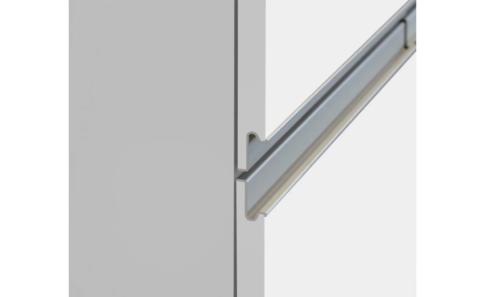 Snack armadio porta spezie bianco lucido/rovere h165 cm