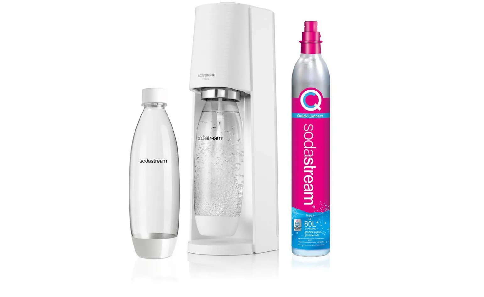Sodastream Gasatore Terra Bianco