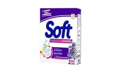 Soft Blue Essenza di Lavanda Detersivo in Polvere per lavatrice, 105 misurini