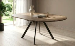 Sole tavolo allungabile rovere chiaro 120/160 cm