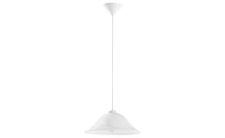 Sospensione albany diametro 35 centimetri 1 x E27 bianca