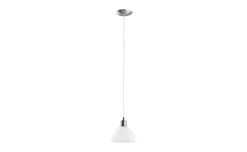 Sospensione brenda diametro 19,5 centimetri 1 x E27 bianca