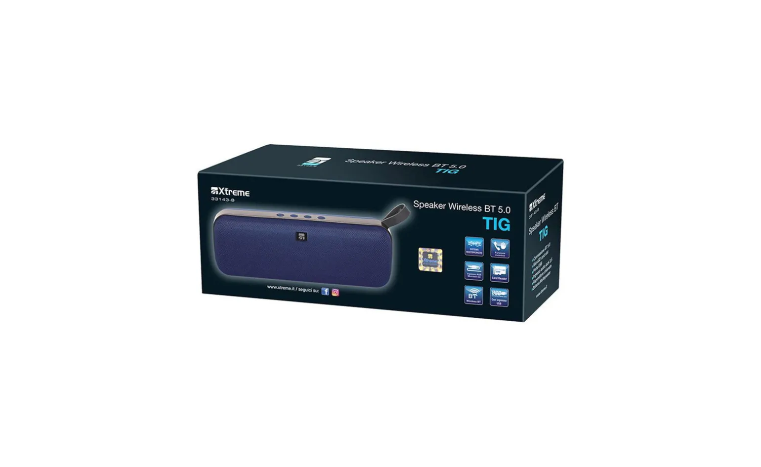 Speaker Wireless TIG blu