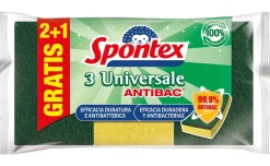 Spontex Spugna Universale Antibatterica 2+1