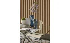Steggy vaso in vetro blu h37 cm