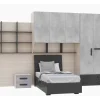 Stone cameretta a ponte, letto contenitore piazza e mezza