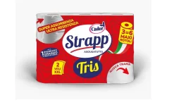 Strapp Carta cucina 3 rotoli 2 veli