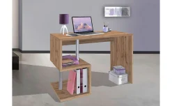 Studio scrivania reversibile legno naturale