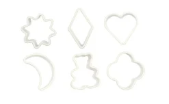 Taglia biscotti 6 pezzi forme assortite