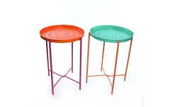 Tavolino Pop in Metallo Diametro 38 cm - Altezza: 55 cm