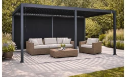 Tenda laterale scorrevole da 276 cm antracite