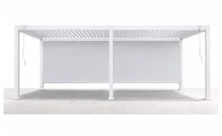 Tenda laterale scorrevole da 276 cm bianca