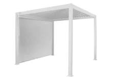Tenda laterale scorrevole da 279 cm bianca
