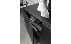 Tiffany madia 3 ante colore marmo nero e antracite