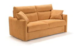 Tilde divano letto 3 posti arancione