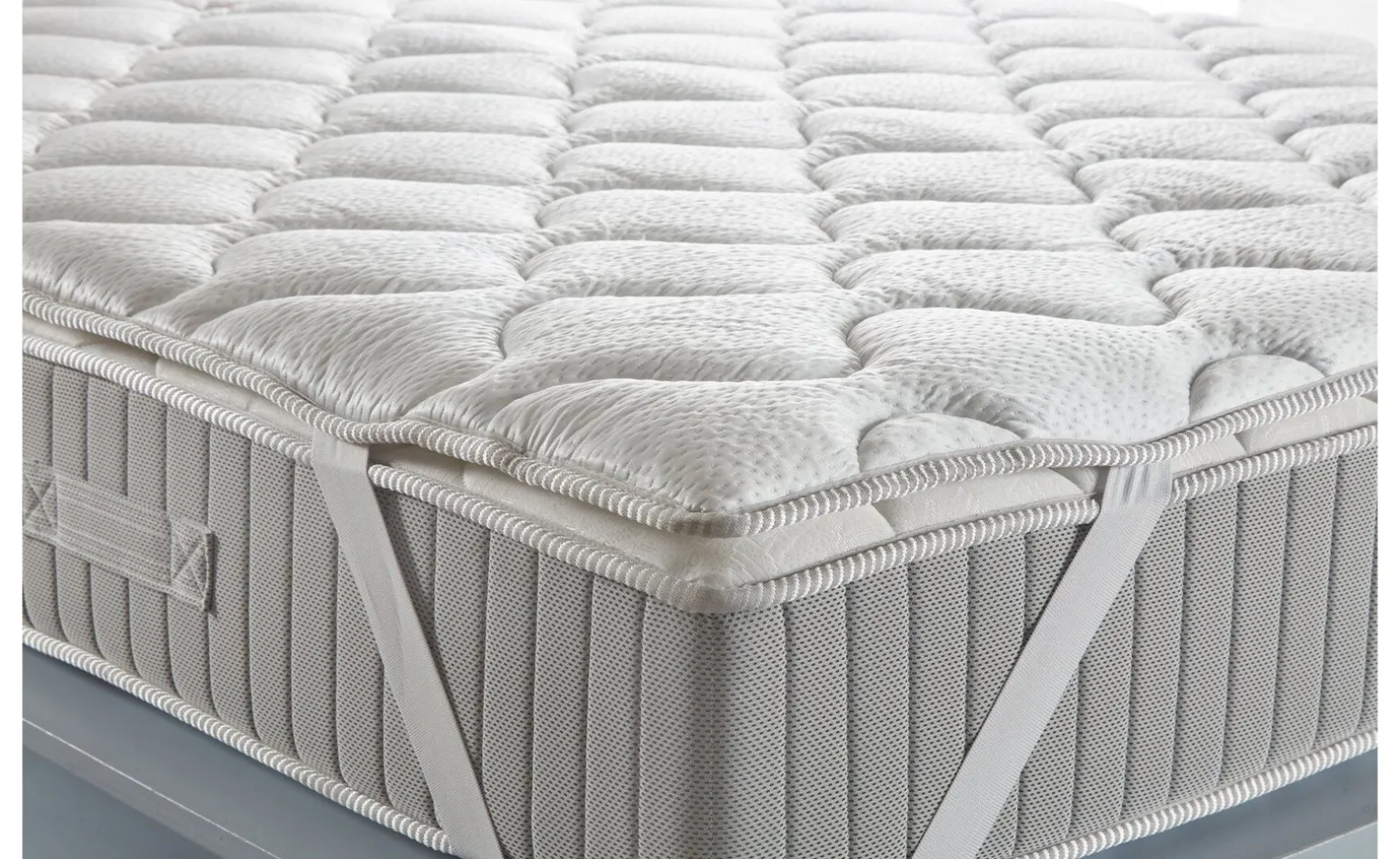 Topper Bamboo Memory per materasso singolo