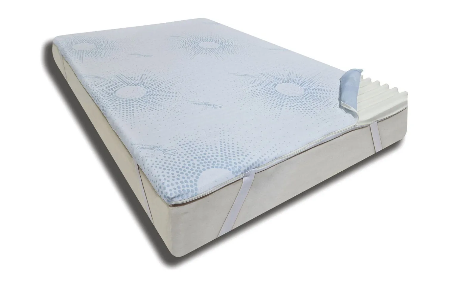 Topper oxigen memory matrimoniale 160X190cm