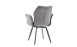 Twist poltrona girevole antracite/grigio