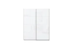 Unic armadio 2 ante scorrevoli bianco lucido  L170,3 cm