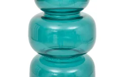 Vaso Be vintage in vetro blu h25 cm
