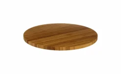 Vassoio girevole in legno di bamboo Ø35 cm