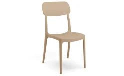 Vera sedia finitura legno chiaro