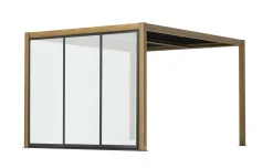 Vetro scorrevole per pergola 3 metri