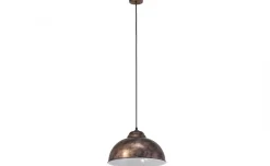 Vintage sospensione 1 luce rame Ø37 cm