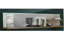 Volterra mensola in laminato bianco con specchio