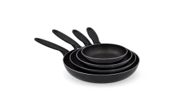 Vulcano set 4 padelle –  con rivestimento antiaderente