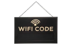 WiFi Code decorazione da appendere 35x22 cm