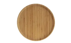 Wood vassoio in legno di bamboo Ø19 cm