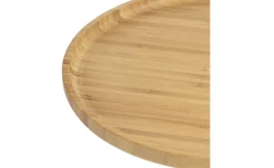 Wood vassoio in legno di bamboo Ø19 cm