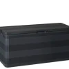 Woody baule da esterno antracite 77,5x53 cm