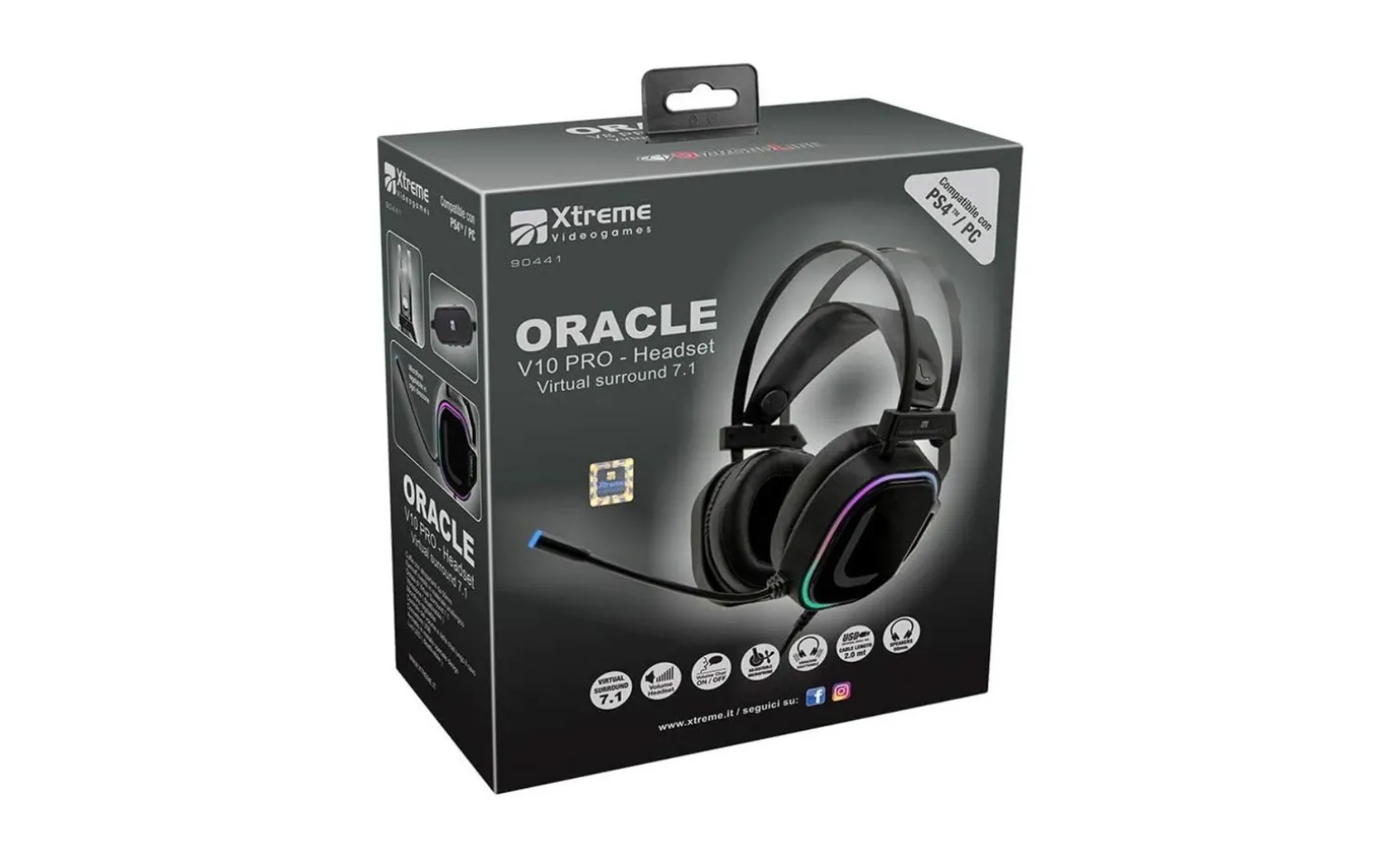 Xtreme cuffia gaming Diamond Line Oracle