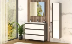 Young Base Bagno con Lavabo , Bianco